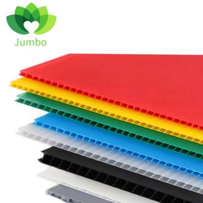 Raw Material PP Plastic Multiwall Hollow Polypropylene Sheet